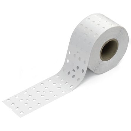 WAGO White White Print Cable Labels, 2000 Per Roll Qty