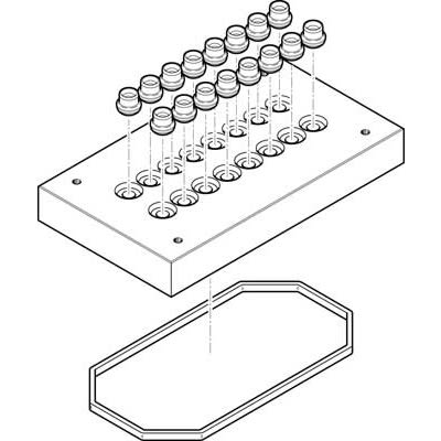 Festo CPV14, 539505 Lable Holder