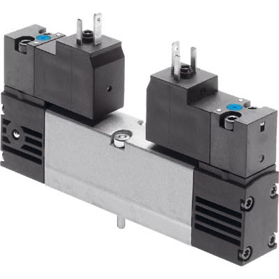 Festo Pneumatic Solenoid Valve - 5/2, Bistable, Dominant Electric ISO 15407-1 VSVA-B-D52-H-A2-2AC1 Series 110V