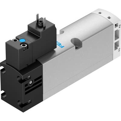 Festo Pneumatic Solenoid Valve - 5/2 Monostable Electric ISO 15407-1 VSVA-B-M52-MZH-A1-5C1 Series 12V