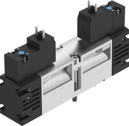 Festo Pneumatic Solenoid Valve - 5/3 Closed Electric G VSVA-B-P53C-ZH-A1-1AC1 Series 24V