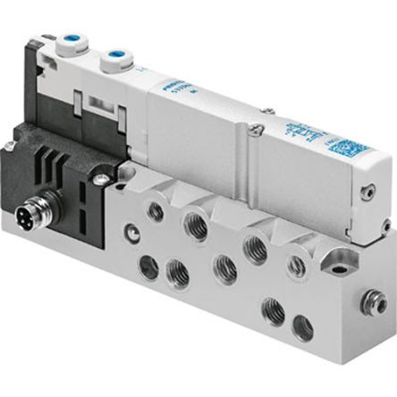 Festo Pneumatic Solenoid Valve - 2 x 2/2-Way, Closed, Monostable Electric G VMPA Series 24V