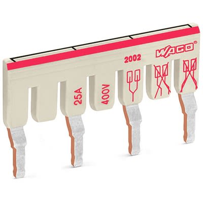 WAGO TOPJOB S Series Staggered Jumper for Use with DIN Rail Terminal Block