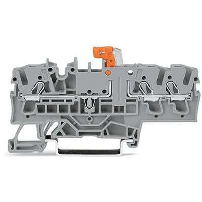 WAGO TOPJOB S Series Test Disconnect Terminal Block Blue, 2.5mm², 1-Level, Push-in, IECEx/ATEX/CSA