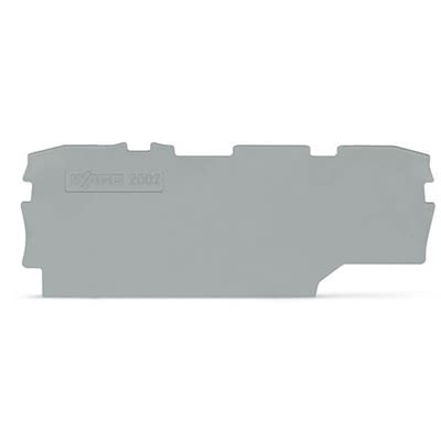 WAGO TOPJOB S Series End & Intermediate Plate for Use with DIN Rail Terminal Block, IECEx/ATEX