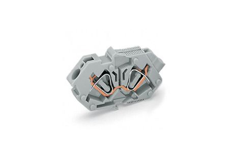 WAGO 826 Series Terminal Block, 1-Way, 12AWG, 28 AWG Wire, 32A Cage Clamp