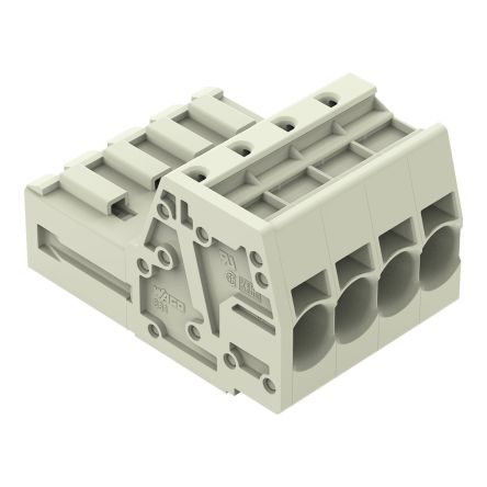 WAGO 831 Series Male Connector for Use with female connector, CSA