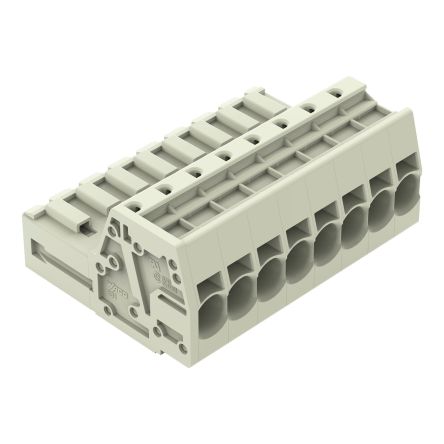 WAGO 831 Series Male Connector for Use with female connector, CSA