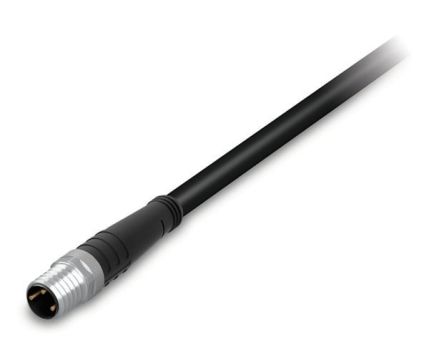 WAGO Male 3 way Straight to Unterminated Unterminated Actuator/Sensor Cable, 1.5 m