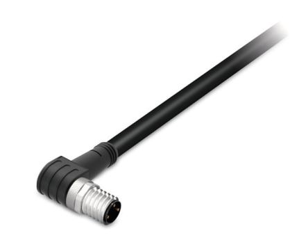 WAGO Male 3 way Right Angle to Unterminated Unterminated Actuator/Sensor Cable, 10 m