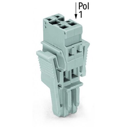 WAGO 769 Series Female Connector for Use with Male Connector, CSA
