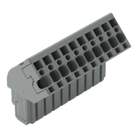 WAGO 769-110/022-000 769 Series Connector Grey, 4mm², 1-Level, Cage Clamp, CSA