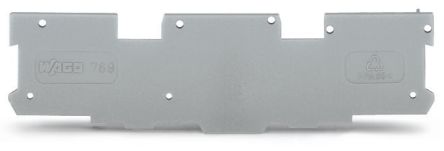 WAGO 769 Series End & Intermediate Plate for Use with X-COM-System