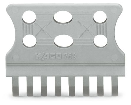 WAGO, 769 Polyamide Strain Relief Plate for use with Male and Female Connector