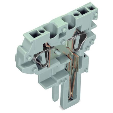 WAGO 769 Series Straight PCB PCB Socket, 1-Contact, 5 mm Pitch Cage Clamp