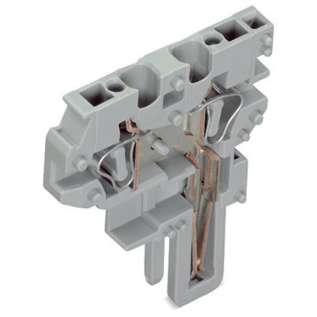 WAGO 769 Series Straight PCB PCB Socket, 1-Contact, 5 mm Pitch Cage Clamp