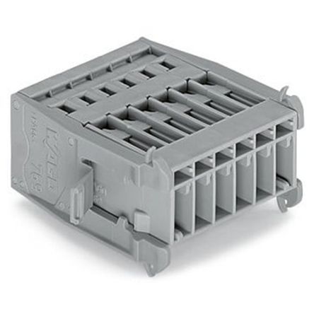 WAGO 769 Series Male Connector for Use with female connector, CSA