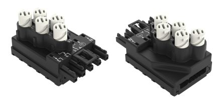 WAGO 772 Series Cable Tap-Off Module IDC, 5-Pole, 5-Way, IP20