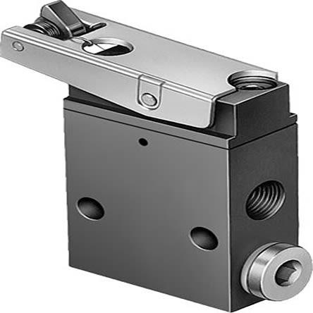 Festo Toggle Lever Pneumatic Control Valve LS Series, G 1/8 in, 2186
