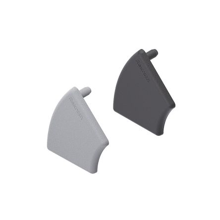 Bosch Rexroth Grey Polypropylene Cover Cap 40 x 45 mm Strut Profile, 10 mm Groove