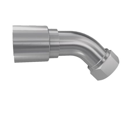 Parker 1CE46-10-6 Hydraulic Fitting Female, Steel, 0.38 in Hose ID
