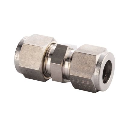 Parker 8SC8-6MO Hydraulic Fitting, Stainless Steel, 0.5 in Hose ID