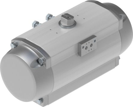 Festo DFPD Series 8 bar Single Acting Action Pneumatic Rotary Actuator, 900 mm Bore, 90 °