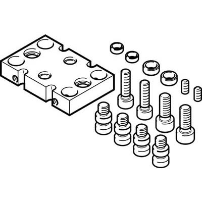 Festo Adapter Kit DHAA-G-E8-45-B11-25, For Use With Handling Unit