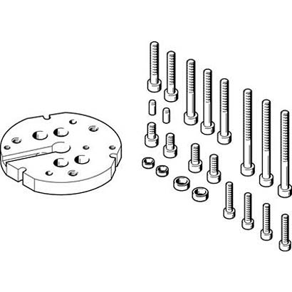 Festo Adapter Kit HAPG-SD2-36, For Use With Pneumatic Cylinder & Actuator