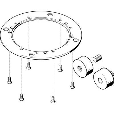 Festo Connection Kit DADM-CK-220-4, For Use With Pneumatic Cylinder & Actuator