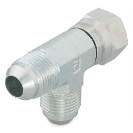 Parker 10R6MXS Hydraulic Fitting Male, Steel, 0.63 in Hose ID
