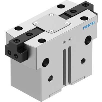 Festo 2 Finger Double Acting Action Pneumatic Gripper, HGPT-50-A-B-F-G1, Parallel Gripping Type