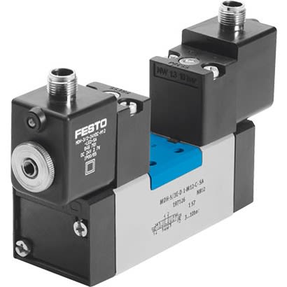 Festo Pneumatic Solenoid/Pilot-Operated Control Valve - Electric MDH Series 533007
