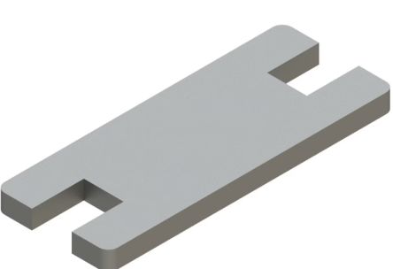 ParkerSteel Hydraulic Pipe Clamp for 406.4 mm OD Tube, SPC1X