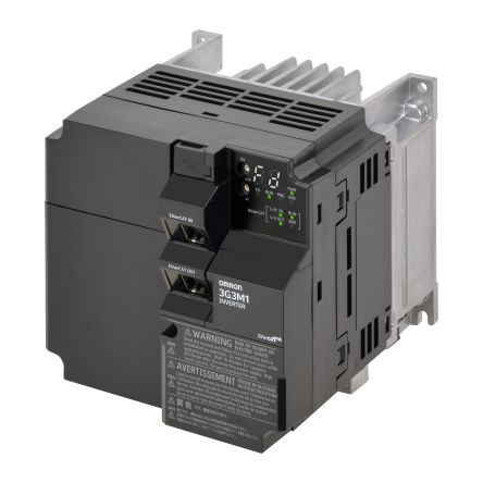 Omron Variable Speed Drive, 5.5 kW, 3 Phase, M1 Series 400V ac 11.1 A