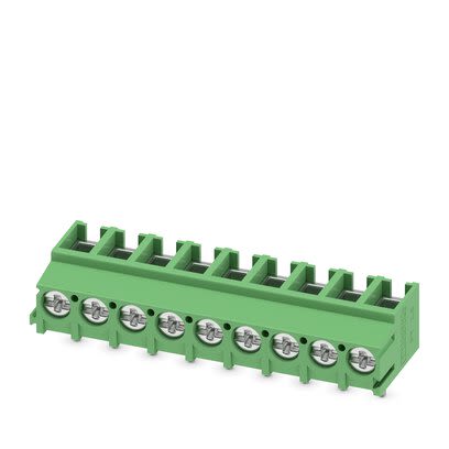 Phoenix Contact PT Series PCB PCB Terminal Block, 9 Contact(s), 5 mm Pitch, 1 Row