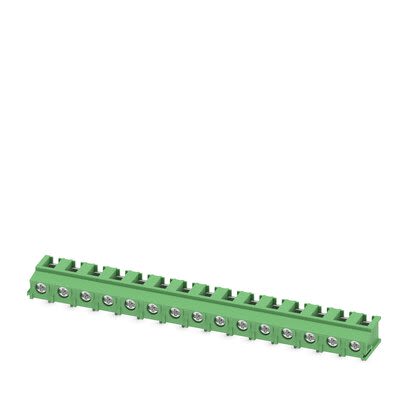Phoenix Contact PT Series PCB PCB Terminal Block, 15 Contact(s), 7.5 mm Pitch, 1 Row