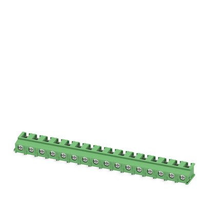 Phoenix Contact PT Series PCB PCB Terminal Block, 16 Contact(s), 7.5 mm Pitch, 1 Row
