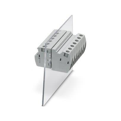Phoenix Contact UW 10 Series 0° Panel Feed Through Terminal Plug, 2 Contact(s), 10.1 mm Pitch, 1 Row