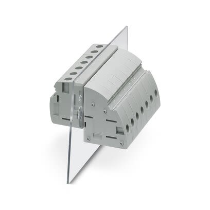 Phoenix Contact UWV 25/S Series -90° Panel Feed Through Terminal Plug, 2 Contact(s), 15.1 mm Pitch, 1 Row