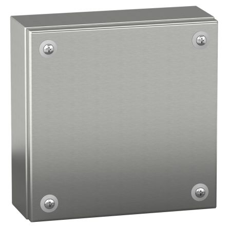 Schneider Electric PanelSeT SBX Series Stainless Steel Wall Box, IP66, 300 mm x 300 mm x 120 mm