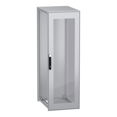 Schneider Electric PanelSeT SFN Series Galvanised Steel 1-Door Floor Standing Enclosure, Single Door Door, IP55 800 mm,