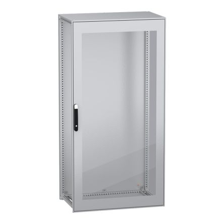 Schneider Electric PanelSeT SFN Series Galvanised Steel 1-Door Floor Standing Enclosure, Single Door Door, IP55 600 mm,
