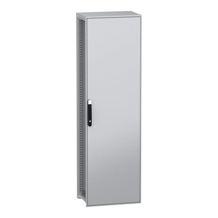 Schneider Electric PanelSeT SFN Series Galvanised Steel 1-Door Floor Standing Enclosure, Plain Door, IP55 400 mm, 600 mm