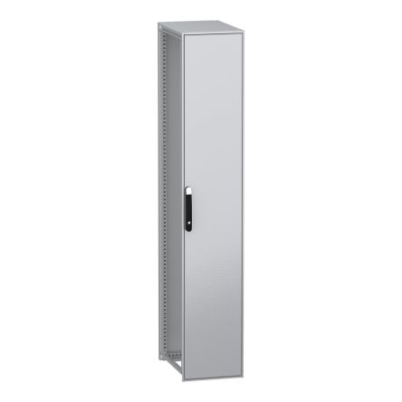 Schneider Electric PanelSeT SFN Series Galvanised Steel 1-Door Floor Standing Enclosure, Plain Door, IP55 600 mm, 400 mm