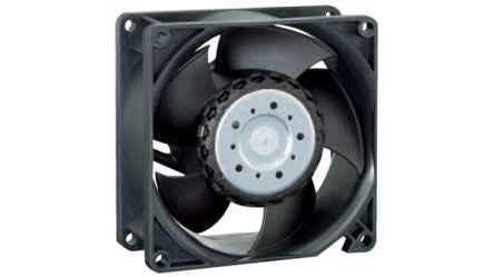 ebm-papst Axial Fan, 24V dc, 237 m³/h 92 mm 92mm 38 mm