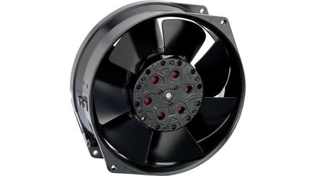 ebm-papst RoHS Series Axial Fan, 115V ac, 380 m³/h, 38 W 150 mm, 150mm, 55 mm