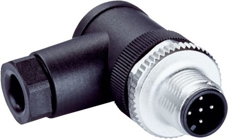 SICK Circular Connector, 5 Contacts, Cable, M12 Connector, Plug, Male, IP67, STE Series