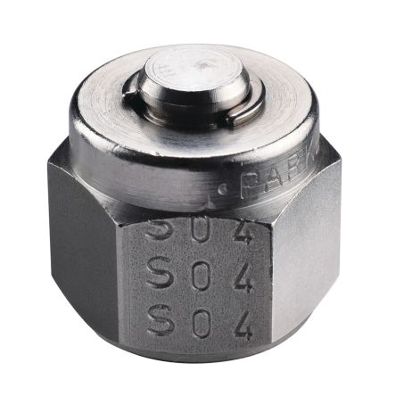 Parker Stainless Steel Pipe Fitting Plug 12 mm