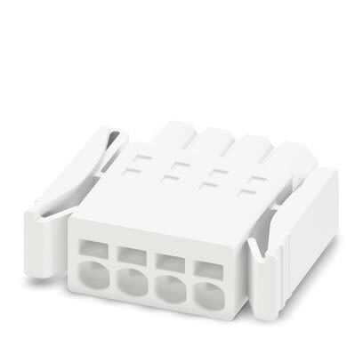 Phoenix Contact 5/4-PL-2, 5 WH, PTSM 0 Series Pluggable Terminal Block, 4-Contact, 2.5 mm Pitch, 1 Row